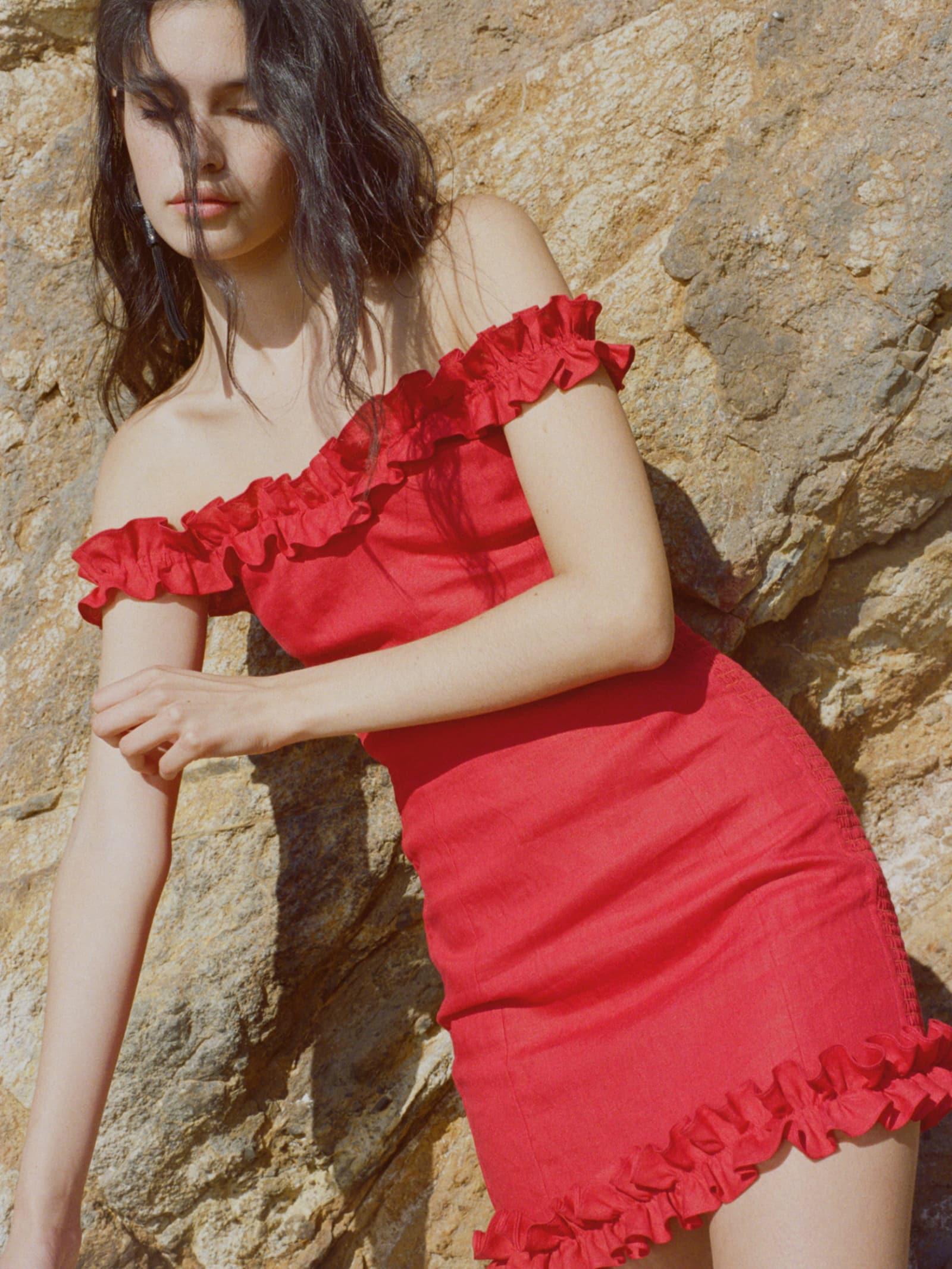 reformation bonita dress