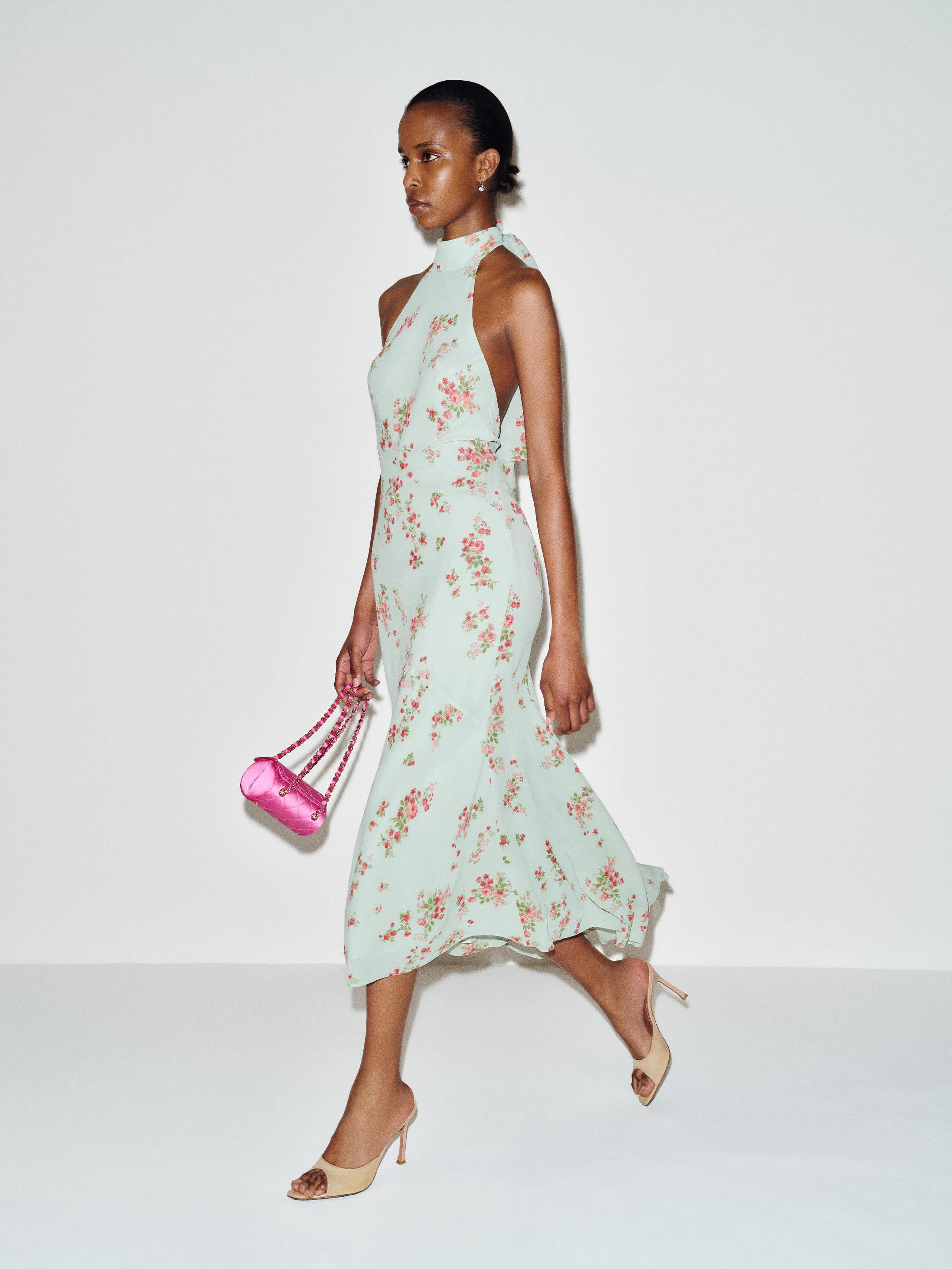 sachin and babi light blue dress Midi Dresses main image 0