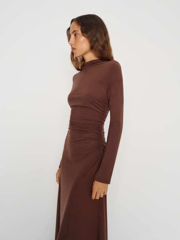 reformation nemy knit dress Reformation Nemy Knit Dress | Black