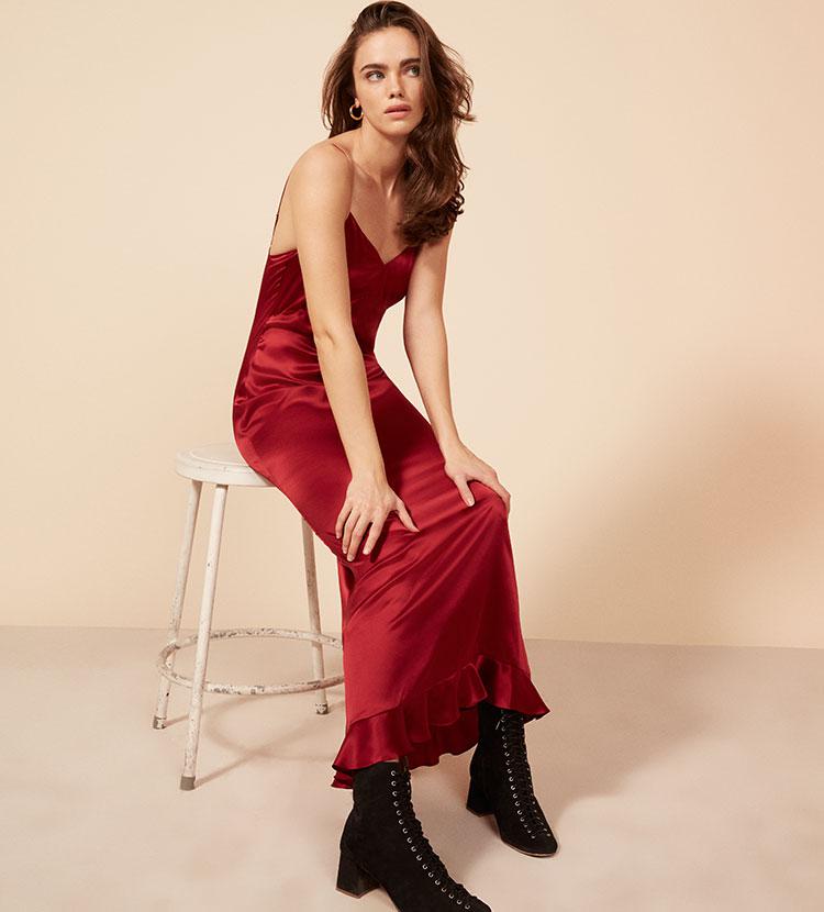 reformation sloan dress