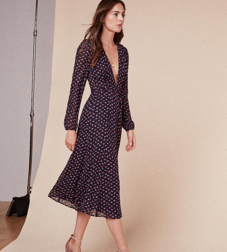reformation ashley dress