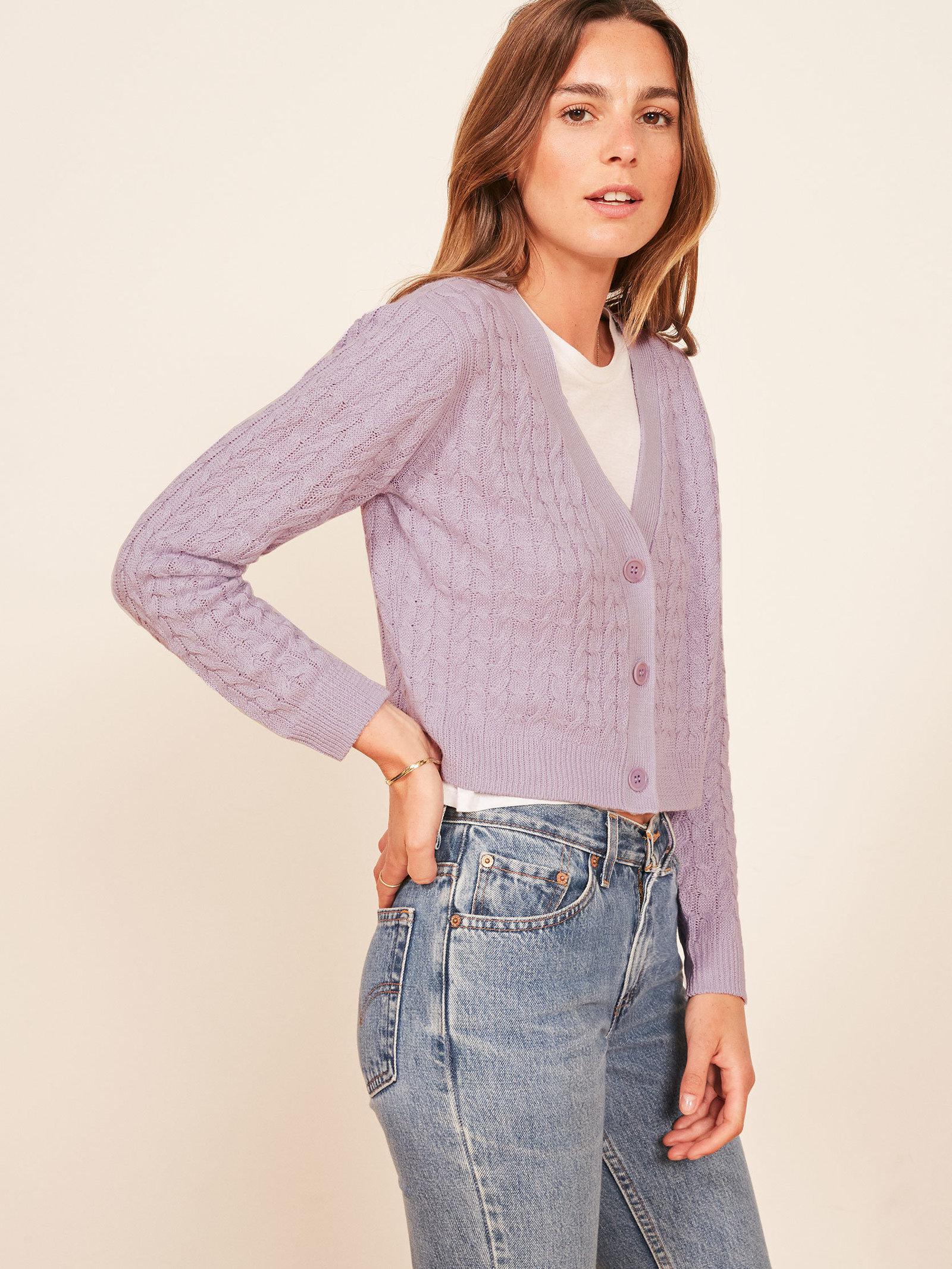 reformation annabelle sweater