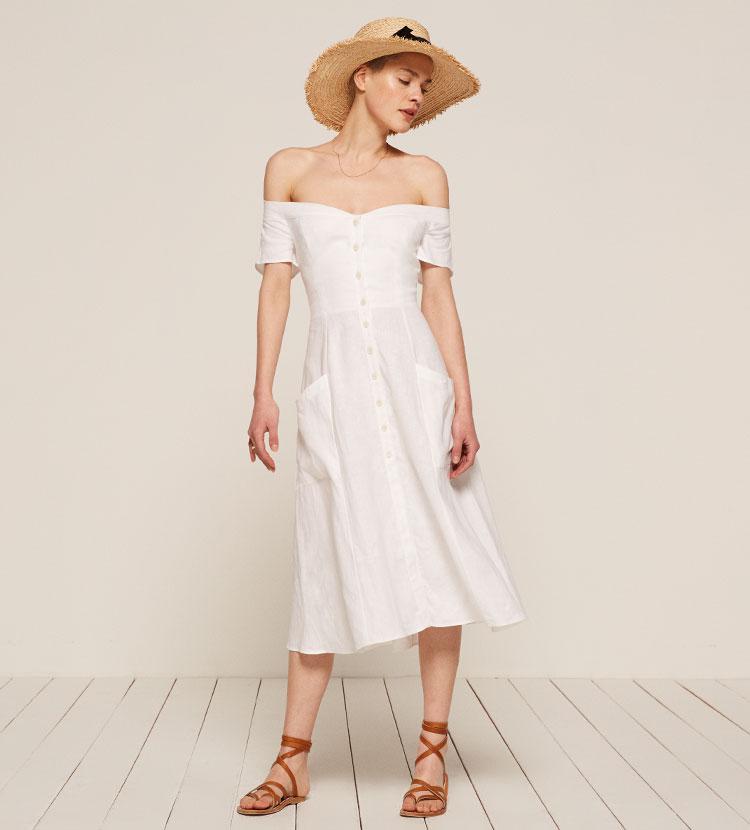 reformation mariposa dress