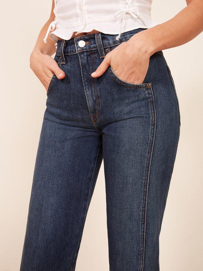 reformation sloan jean
