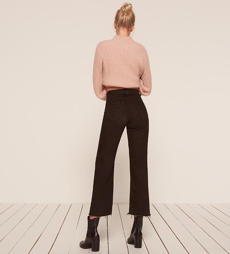 reformation flood jeans