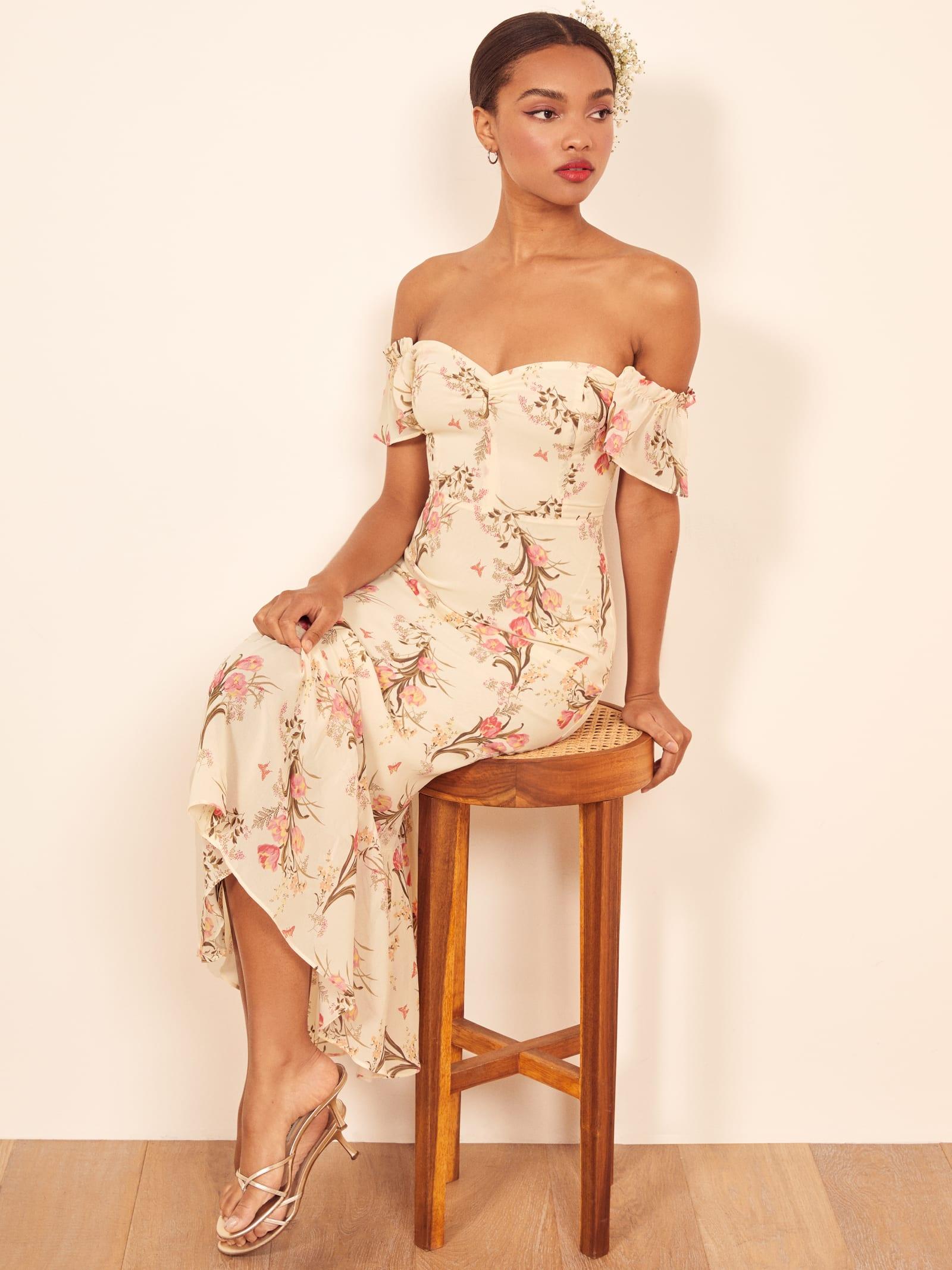 Butterfly Reformation Dress Cheap Sale, UP TO 65% OFF | www 