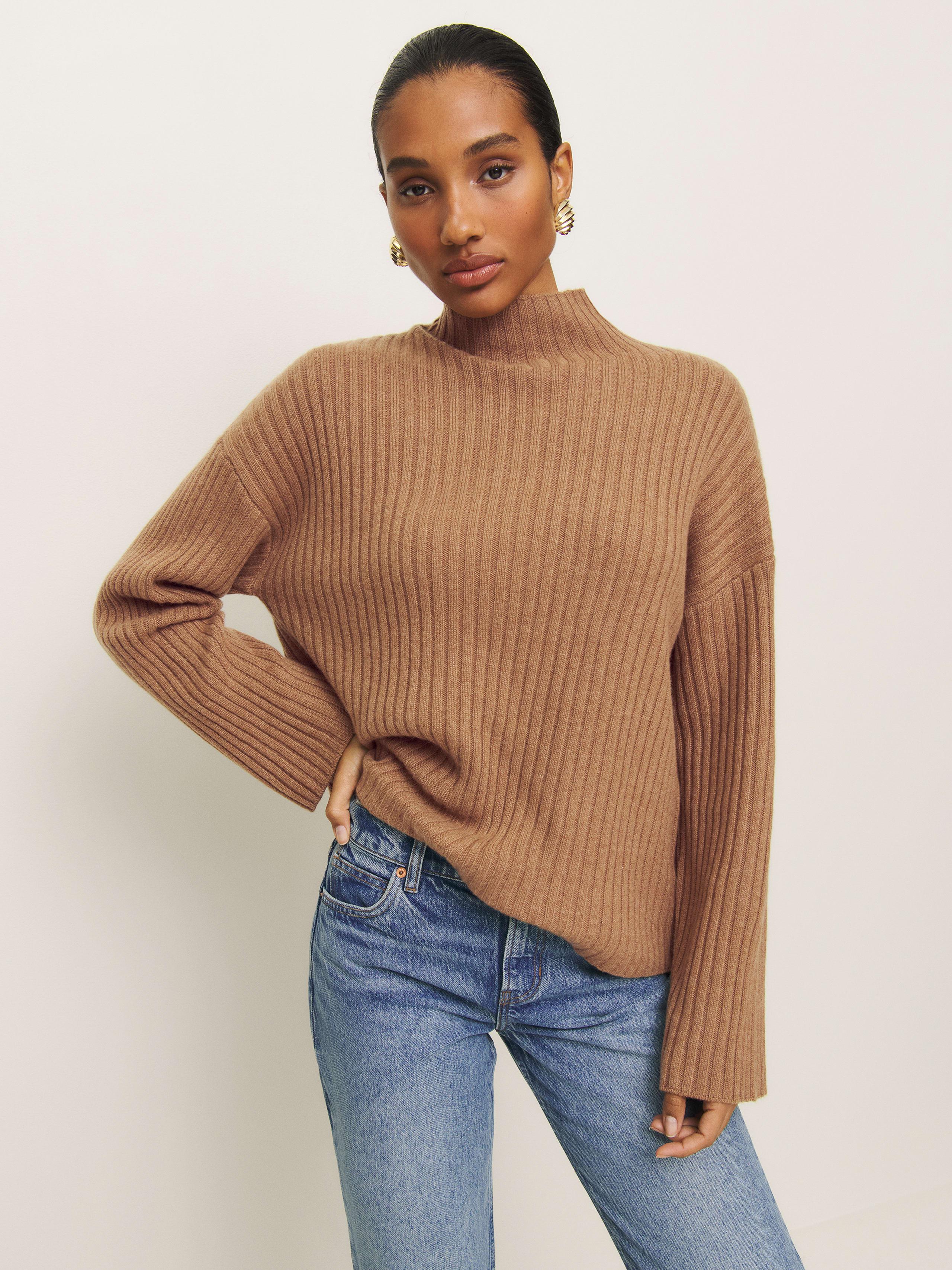 Reformation alpaca sweater hot sale