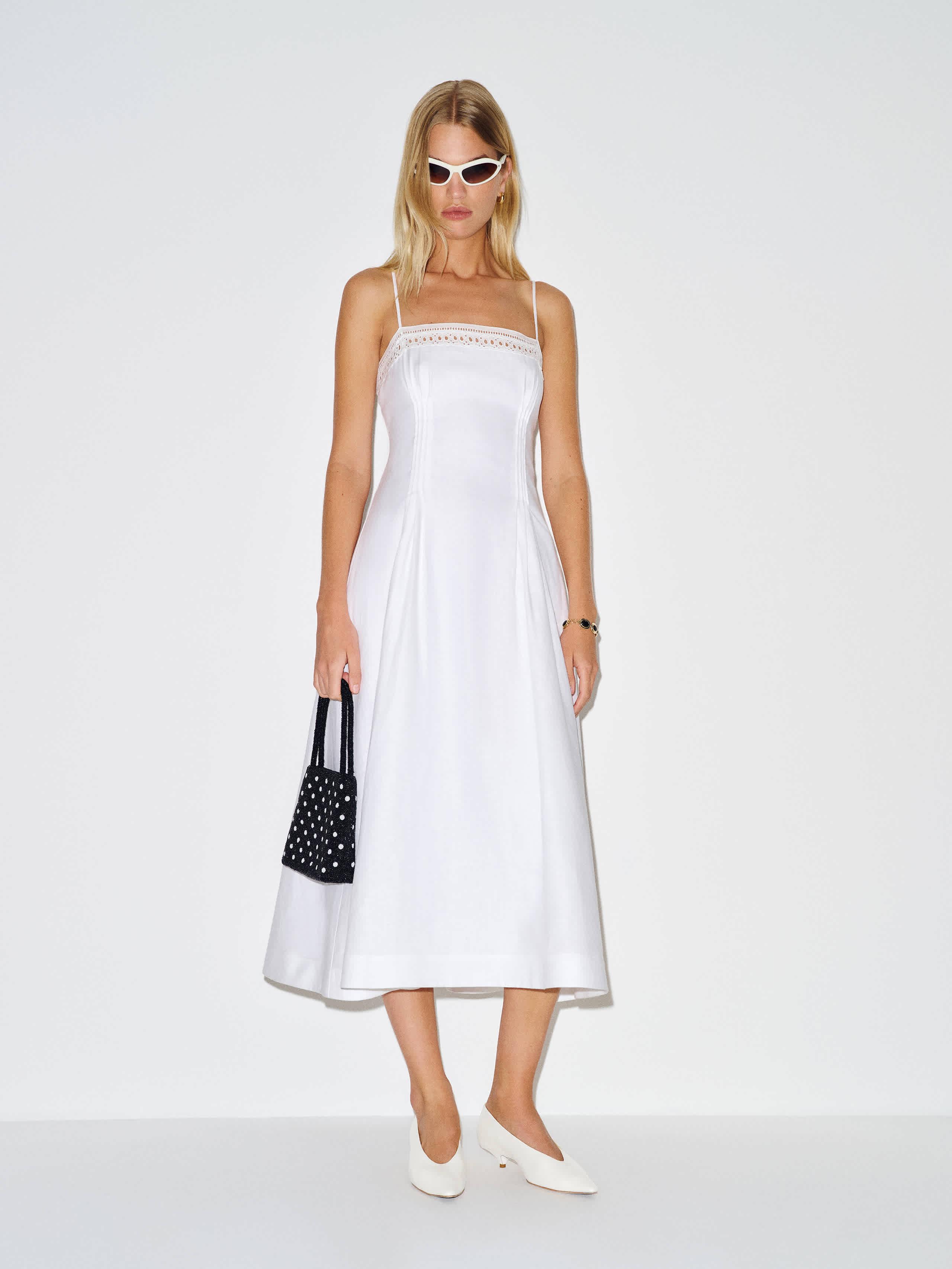 reformation white dress linen Reformation Anabella Linen Dress - Dresses & Skirts - Free Shipping