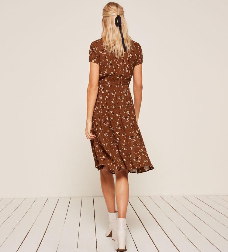 reformation leigh dress