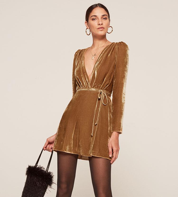 reformation chrissy dress