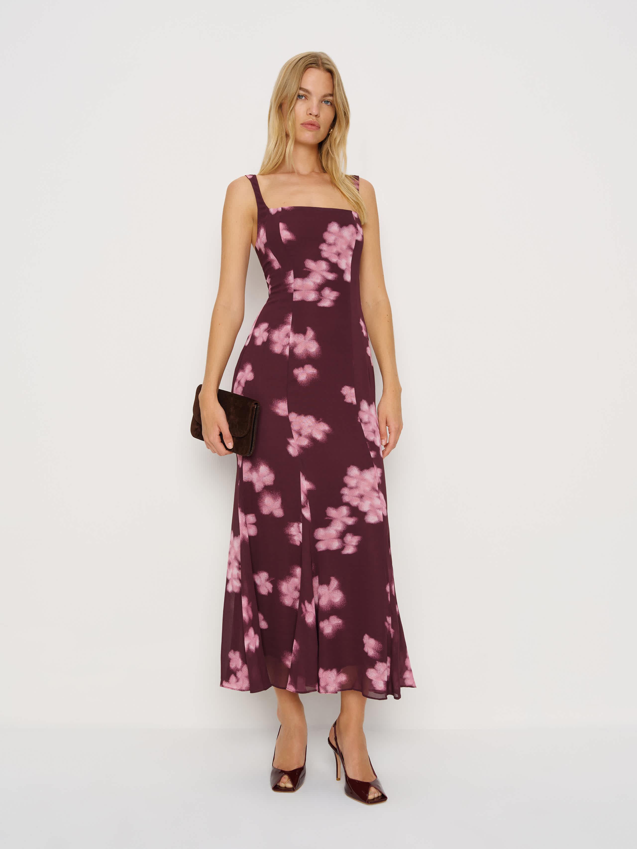 Reformation Ceecee Dress 4 in Pink | Lyst