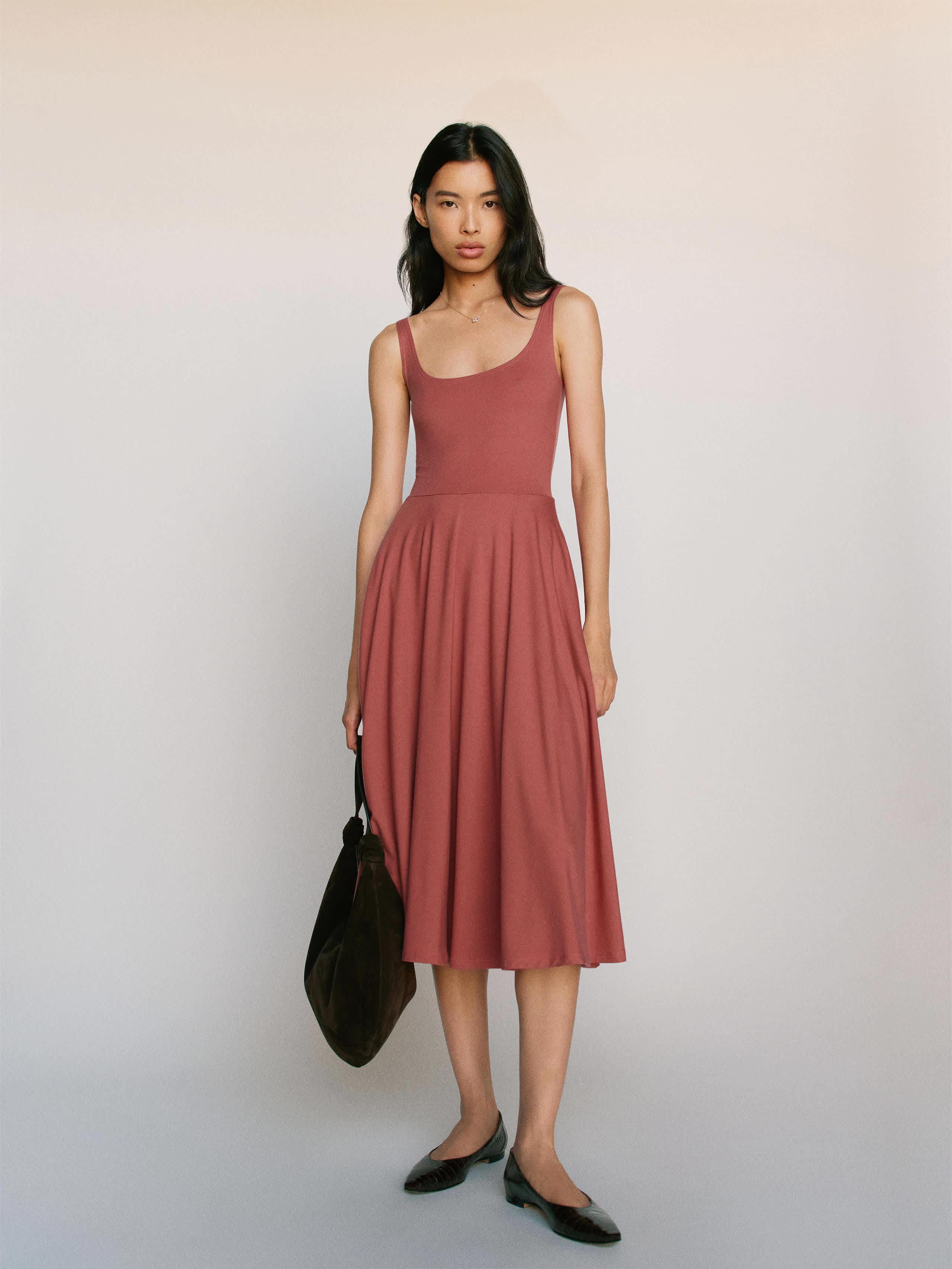 Reformation Rou Knit Dress in Pink | Lyst Reformation Rou Knit Dress in Pink | Lyst