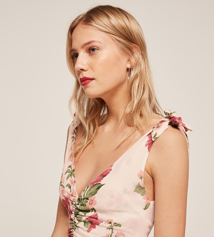 reformation carmensita dress