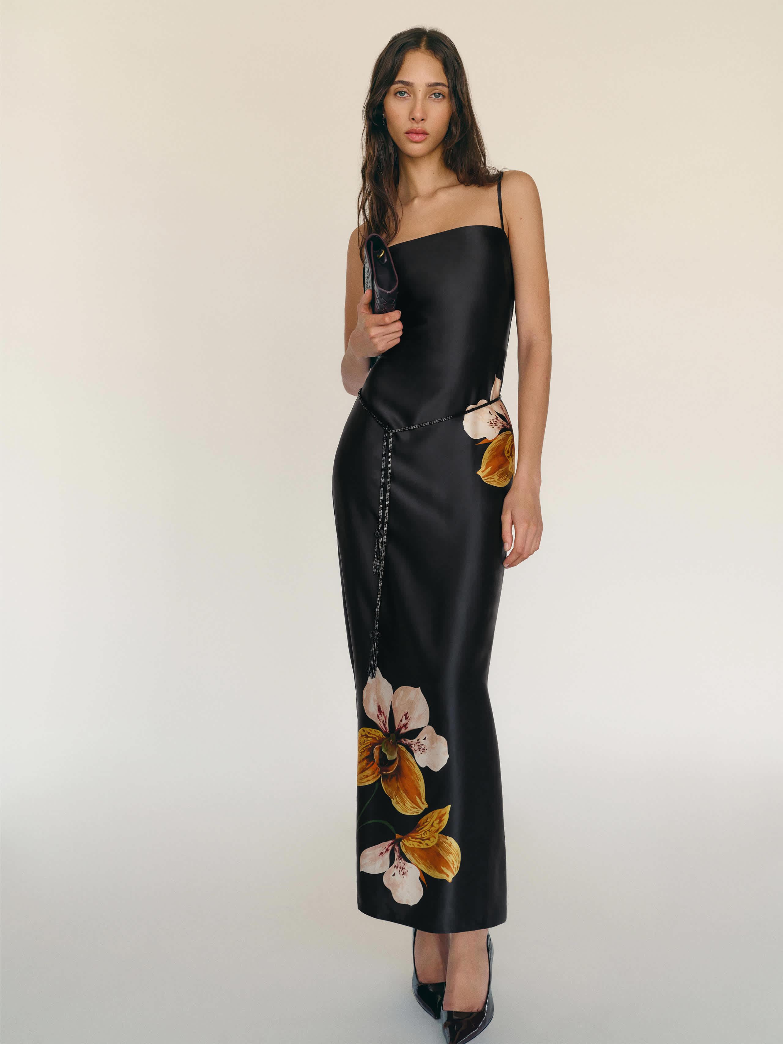 reformation frankie silk dress Frankie Silk Dress
