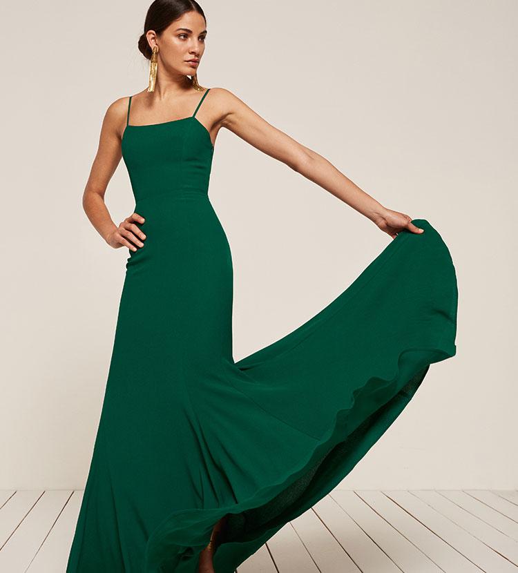 Reformation dahlia dress Clearance