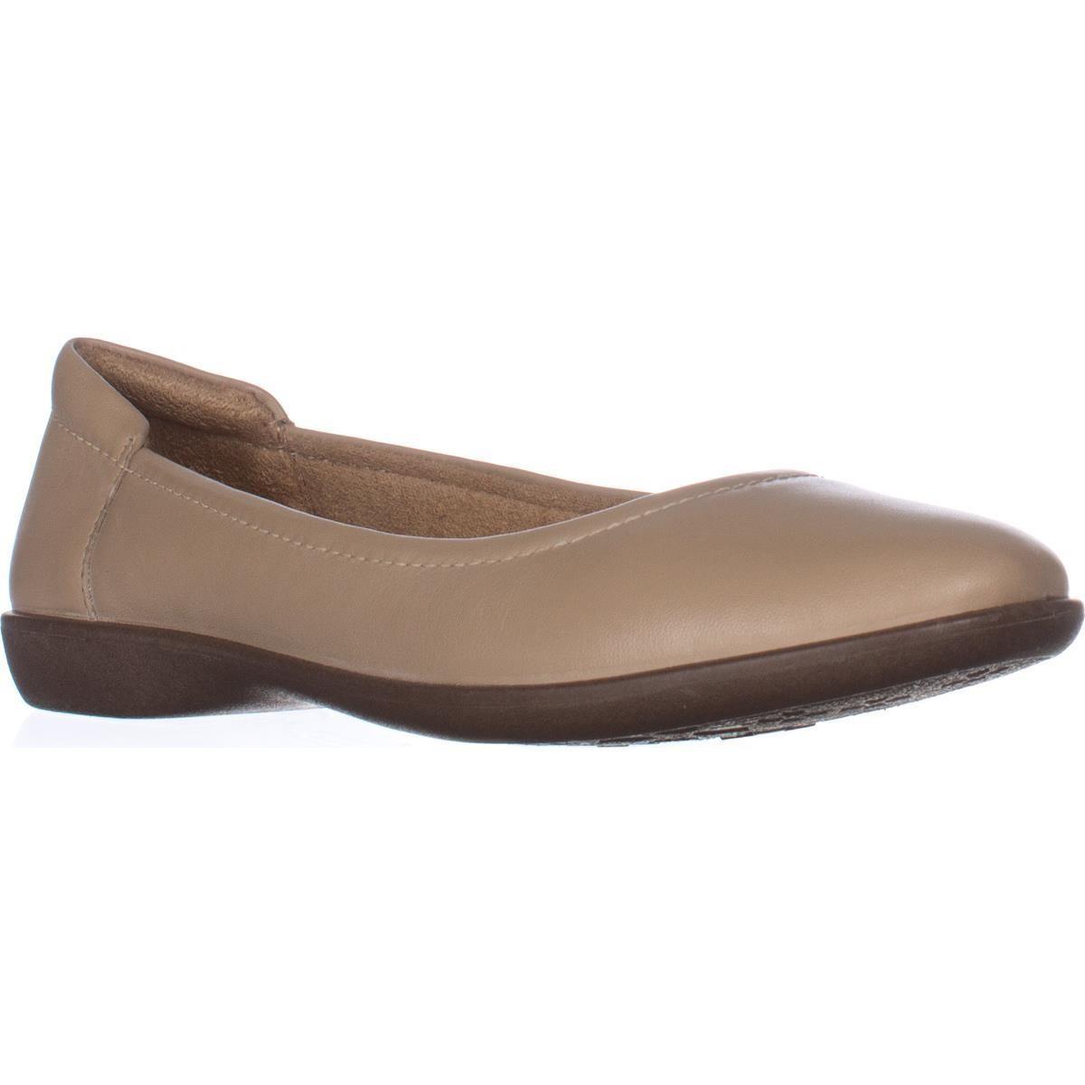 naturalizer leather comfort flats