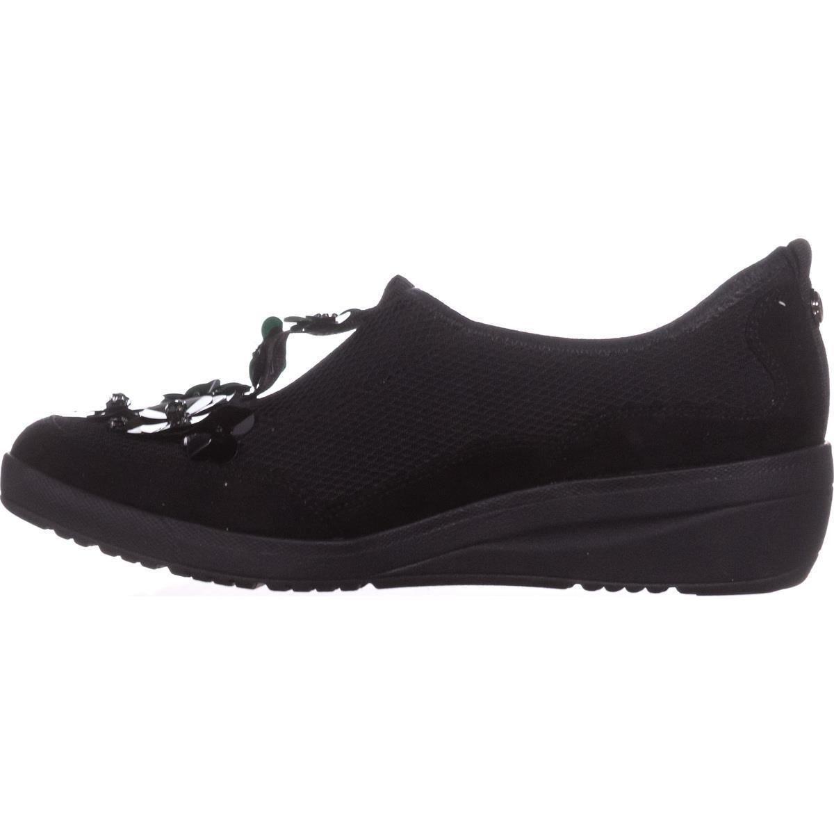 M Franco Sarto Tammer Womens Slip On 9.5 B US Navy-Suede