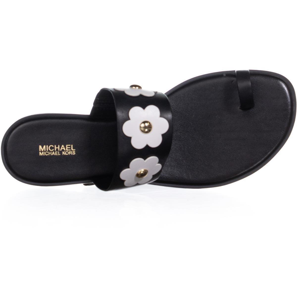 michael kors toe loop sandals