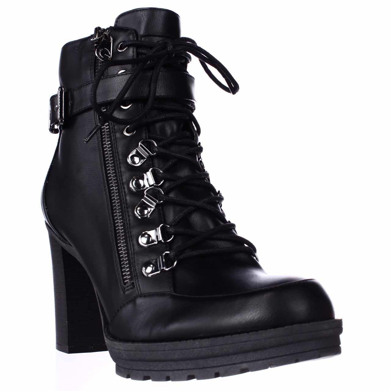 Guess Synthetic Grazzy Ankle Boots in Black - Lyst