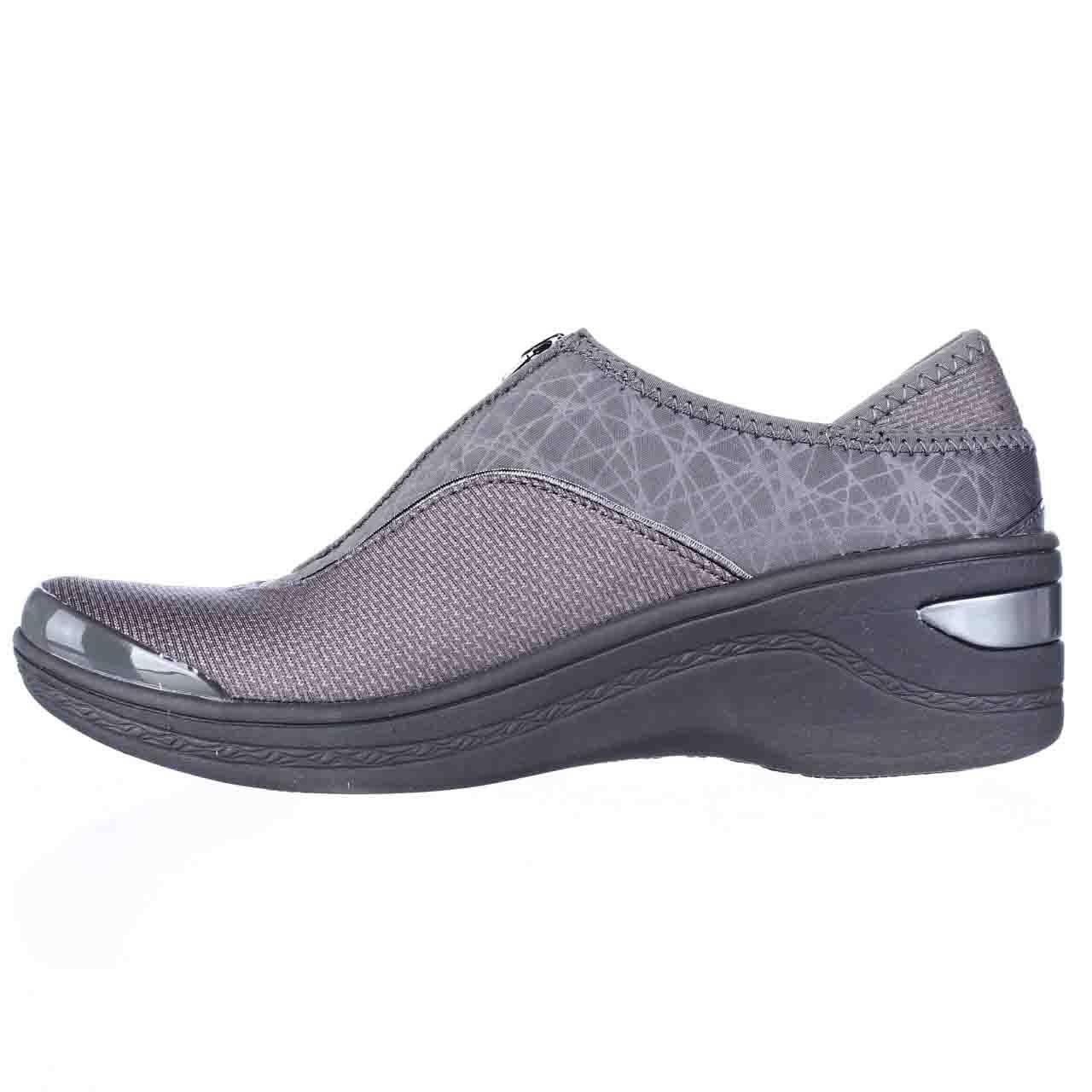 Bzees Synthetic Naturalizer Diva Front Zip Comfort Shoes in Grey (Gray