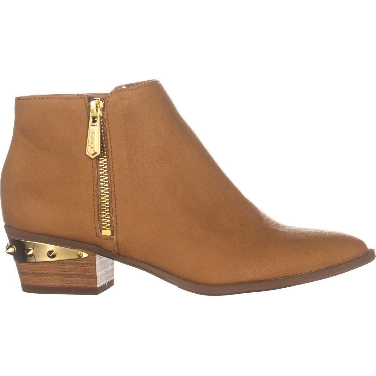 Sam Edelman Synthetic Circus By Holt Spiked Heel Ankle Boots in Caramel
