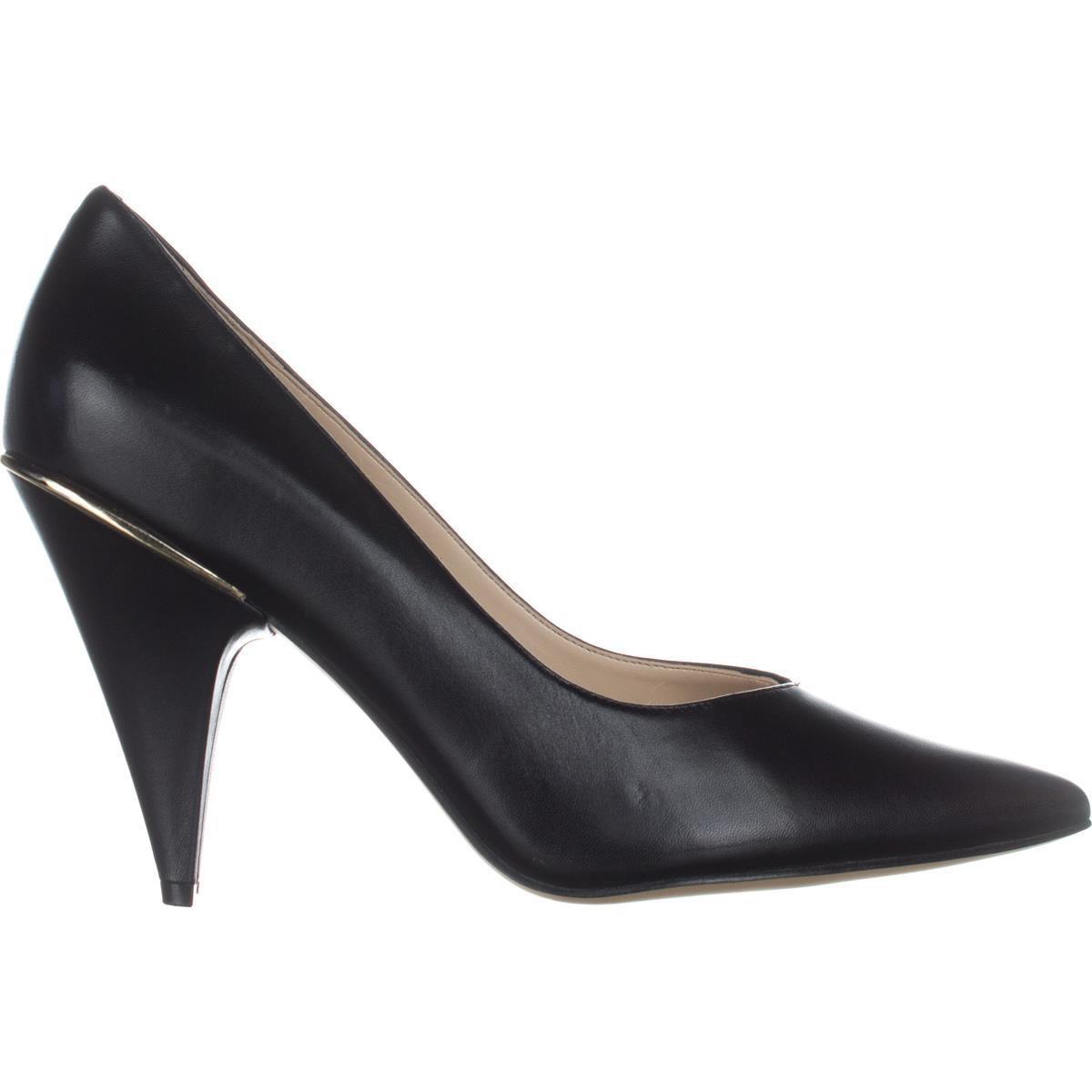 Nine West Leather Whistles Pointed Toe Pumps in Black - Lyst