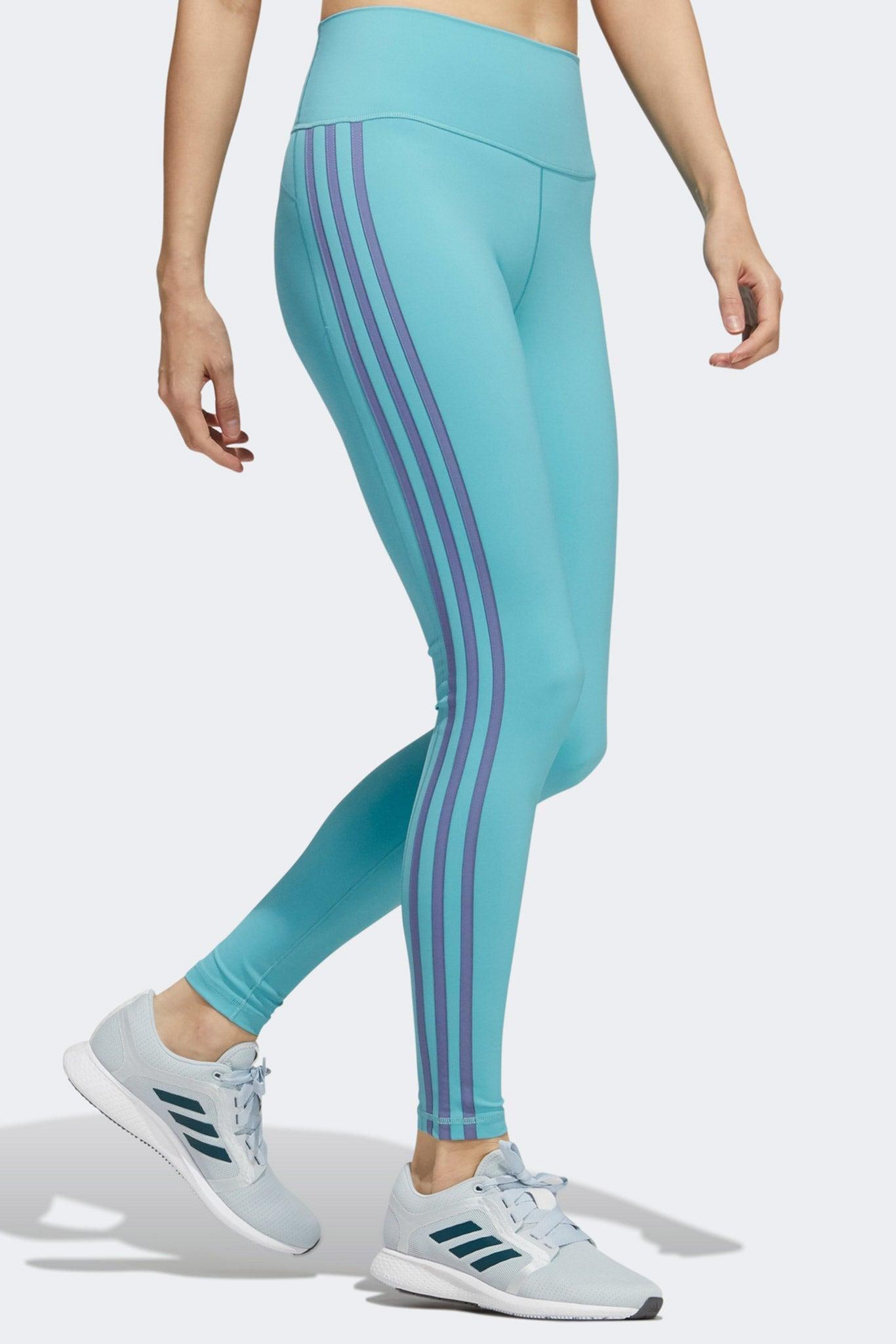 til Overflødig aIDS adidas Believe This 2.0 3-stripes Long Tights in Blue | Lyst UK