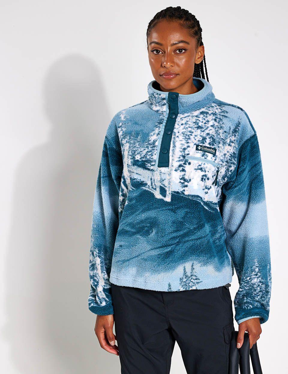 Snap fleece womens sale