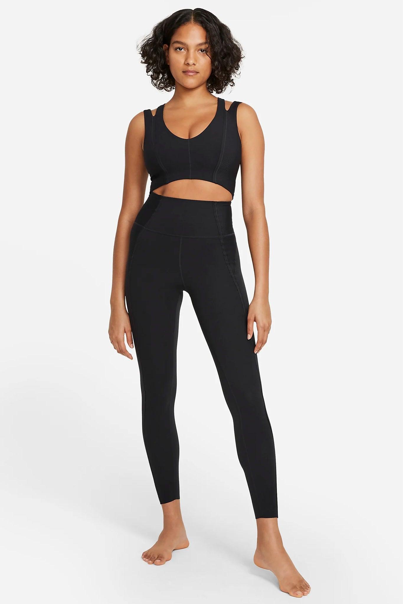 Nike Apertado Yoga Luxe Dri Fit 7/8 Infinalon Preto