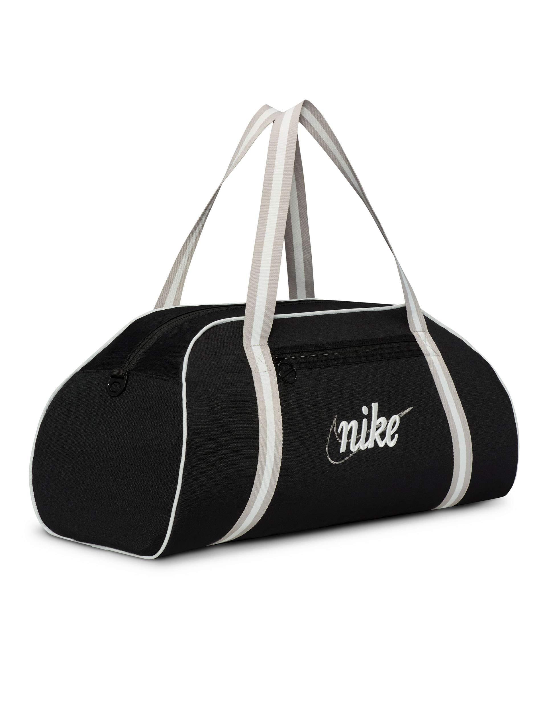 nike women's gym club training duffel bag black