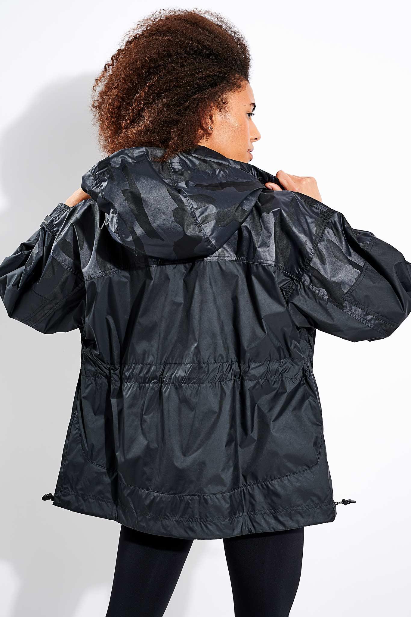 adidas By Stella McCartney Truepace Jacquard Jacket in Black | Lyst
