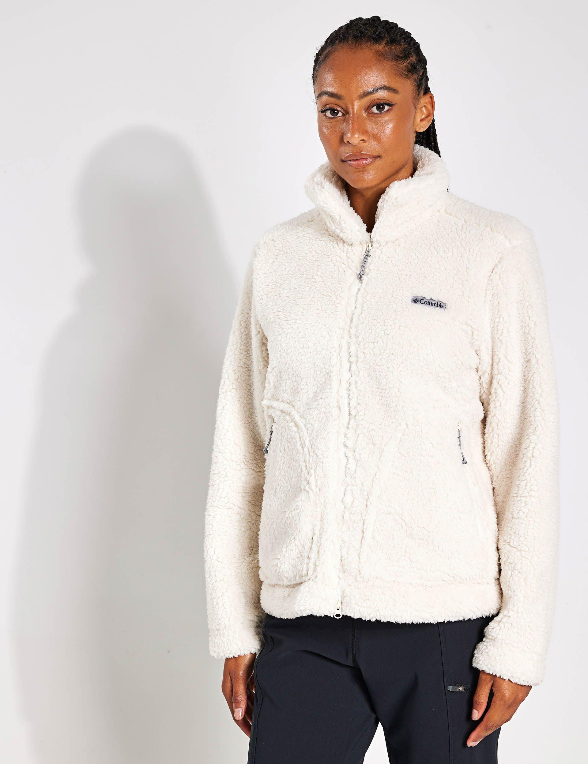 Columbia Winter Pass Sherpa Jacket in White | Lyst UK