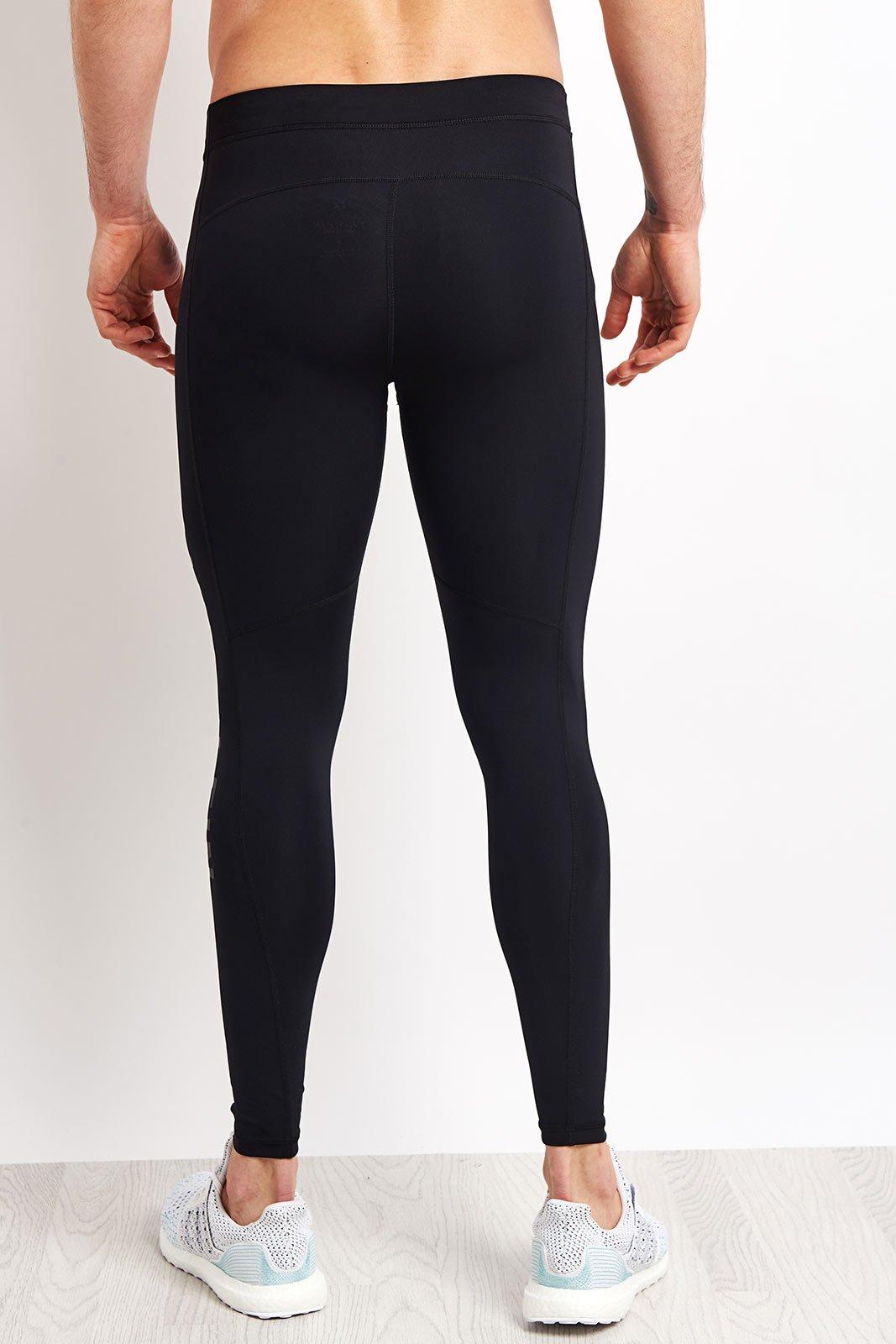 Calvin Klein Full Length Tight Logo Leg in Black for Men - Lyst