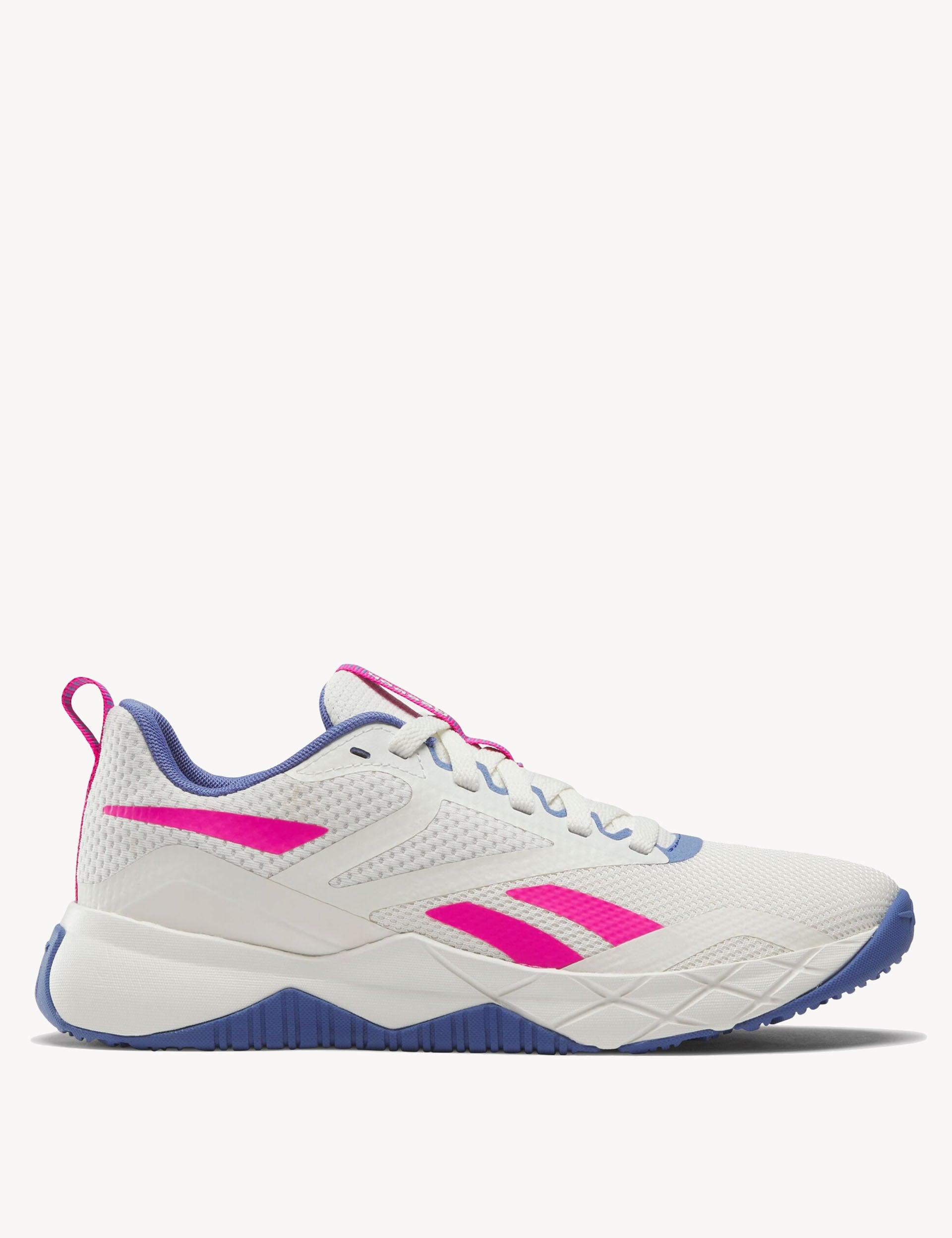 Pink reebok workouts online