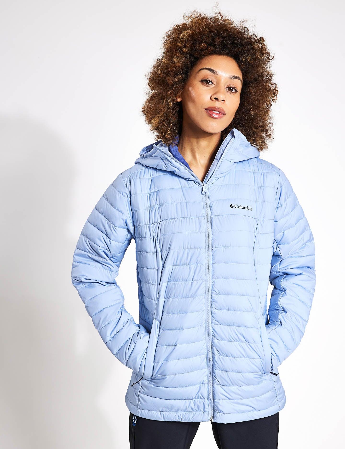 Columbia Women s Silver Falls Hooded Insulated Jacket in Blue Lyst UK