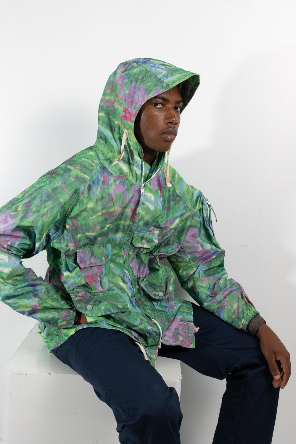 Engineered Garments Atlantic Parka Floral Green for Men | Lyst UK