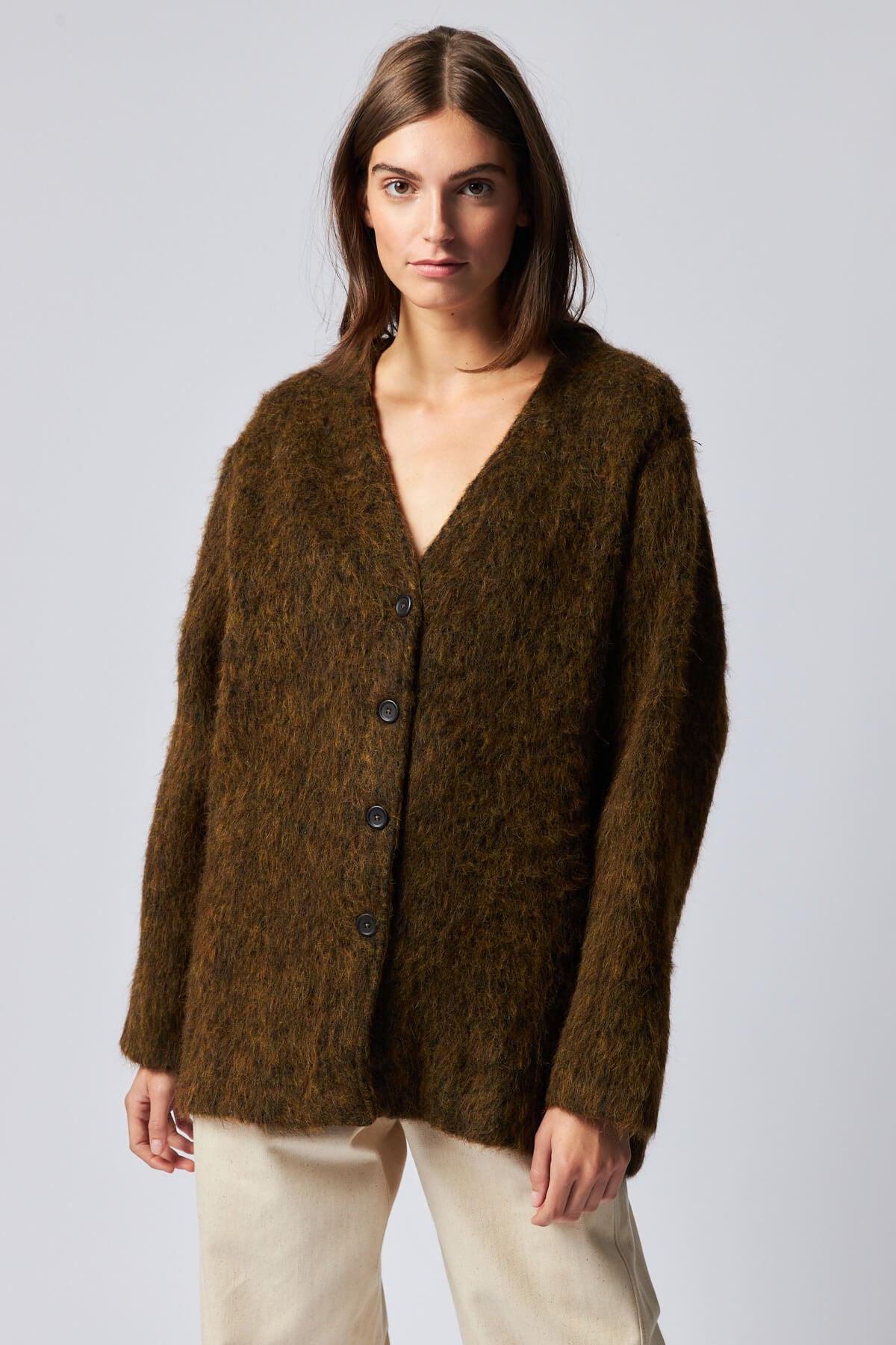 our legacy olive melange Mohair 48