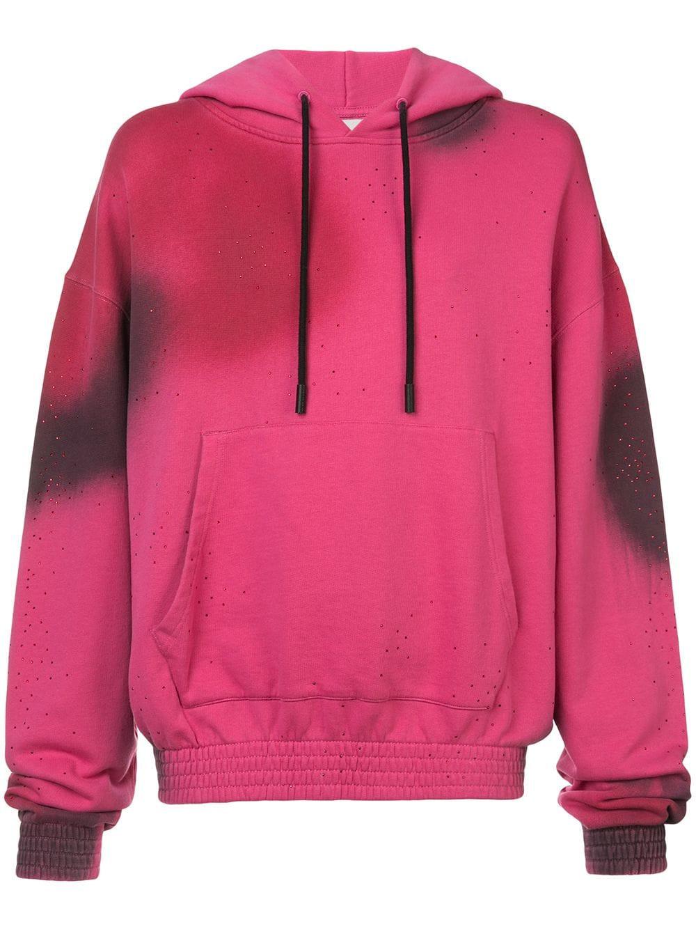 off white sweatshirt pink