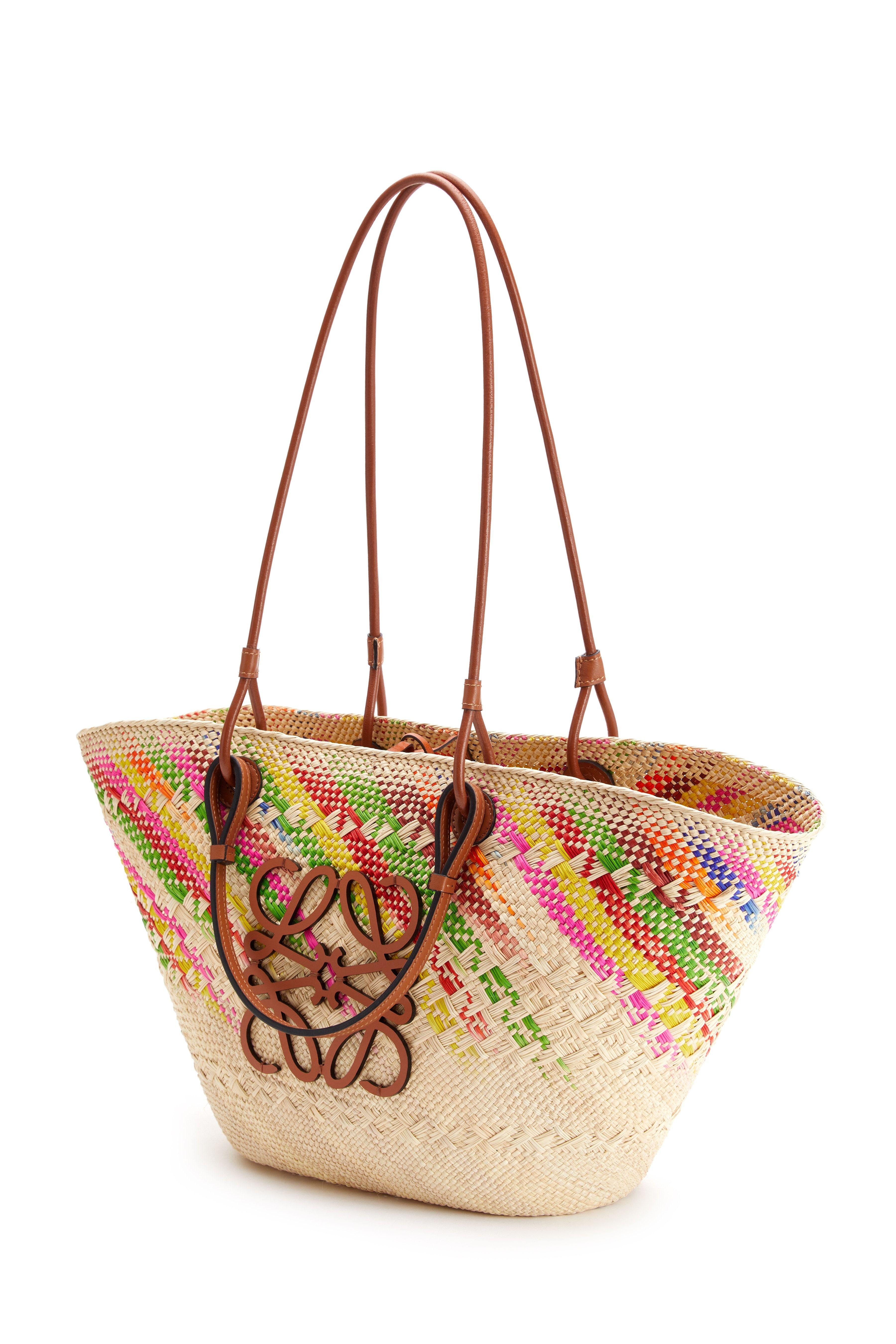 Loewe X Paula's Ibiza Anagram Basket Rainbow Bag | Lyst