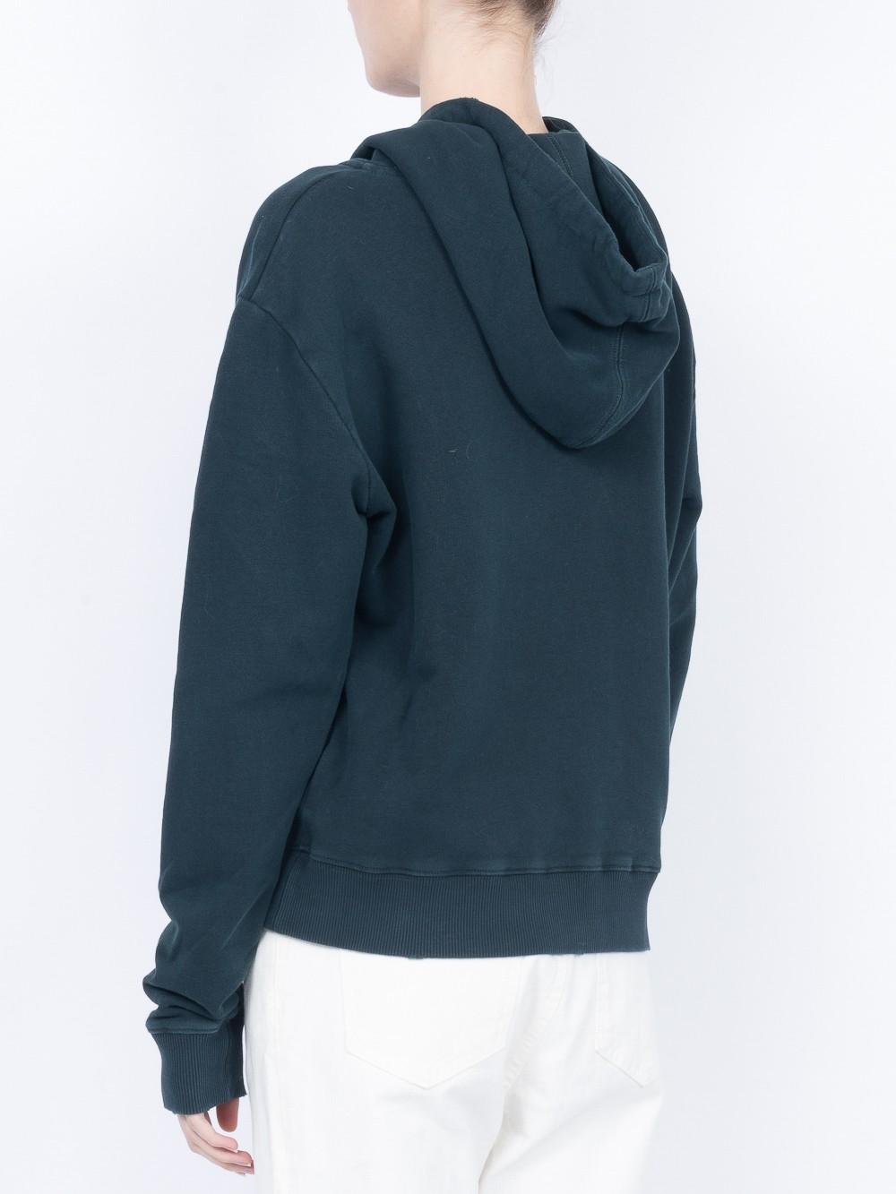 saint laurent green hoodie