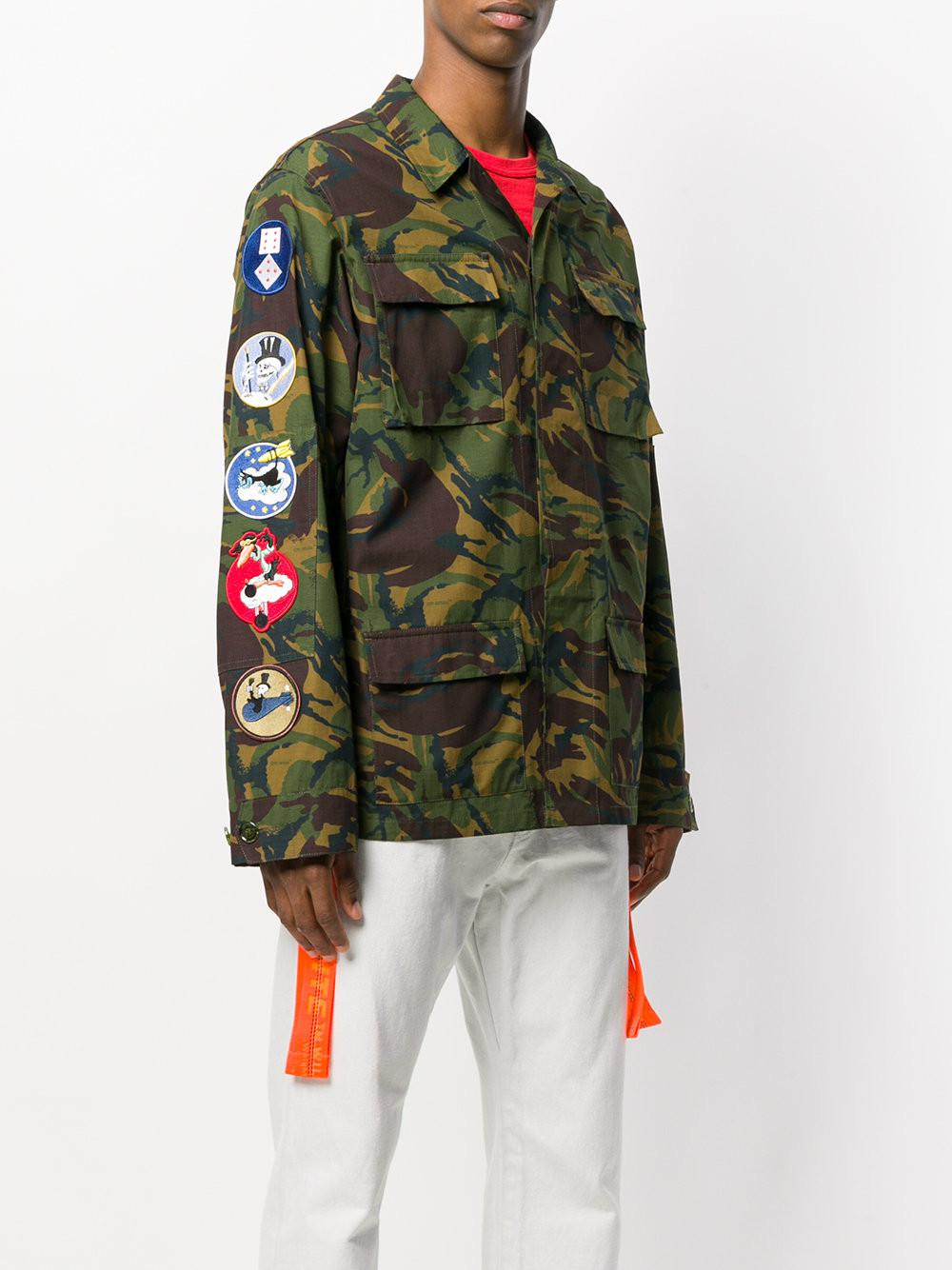 Off-White c/o Virgil Camouflage Arrows in Green for Men | Lyst