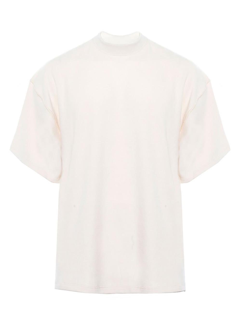 Fear Of God Cotton Inside Out Tee Shirt In Cream Natural For Men