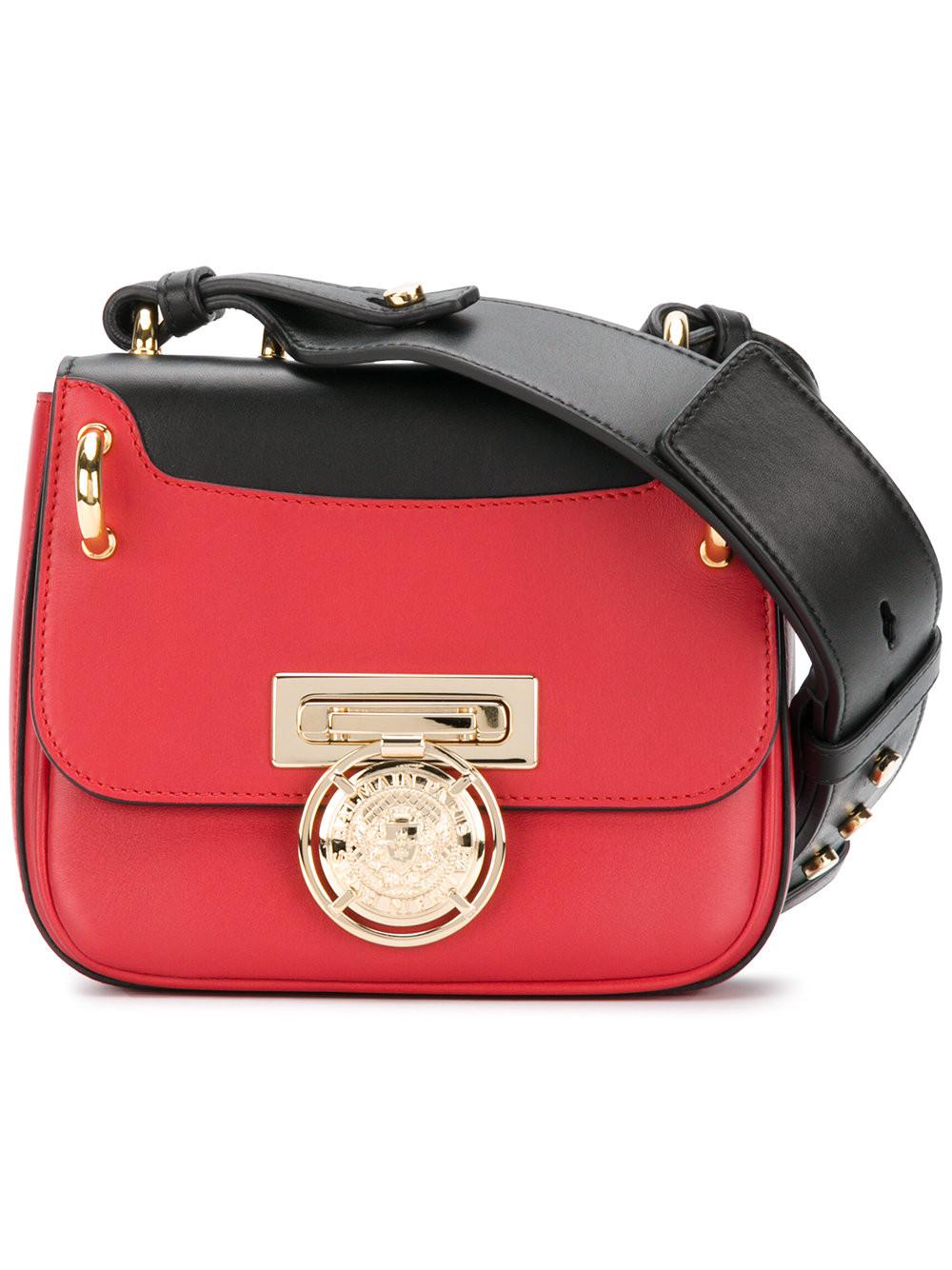 balmain red bag