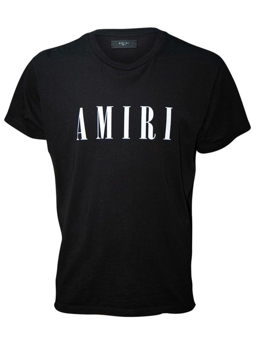 Amiri Cotton Core Logo T-shirt Black for Men - Lyst