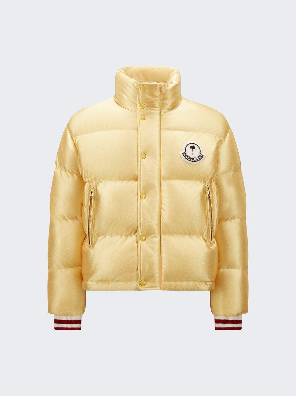 Moncler Genius X Palm Angels Keon Shine Puffer Jacket in Metallic Lyst