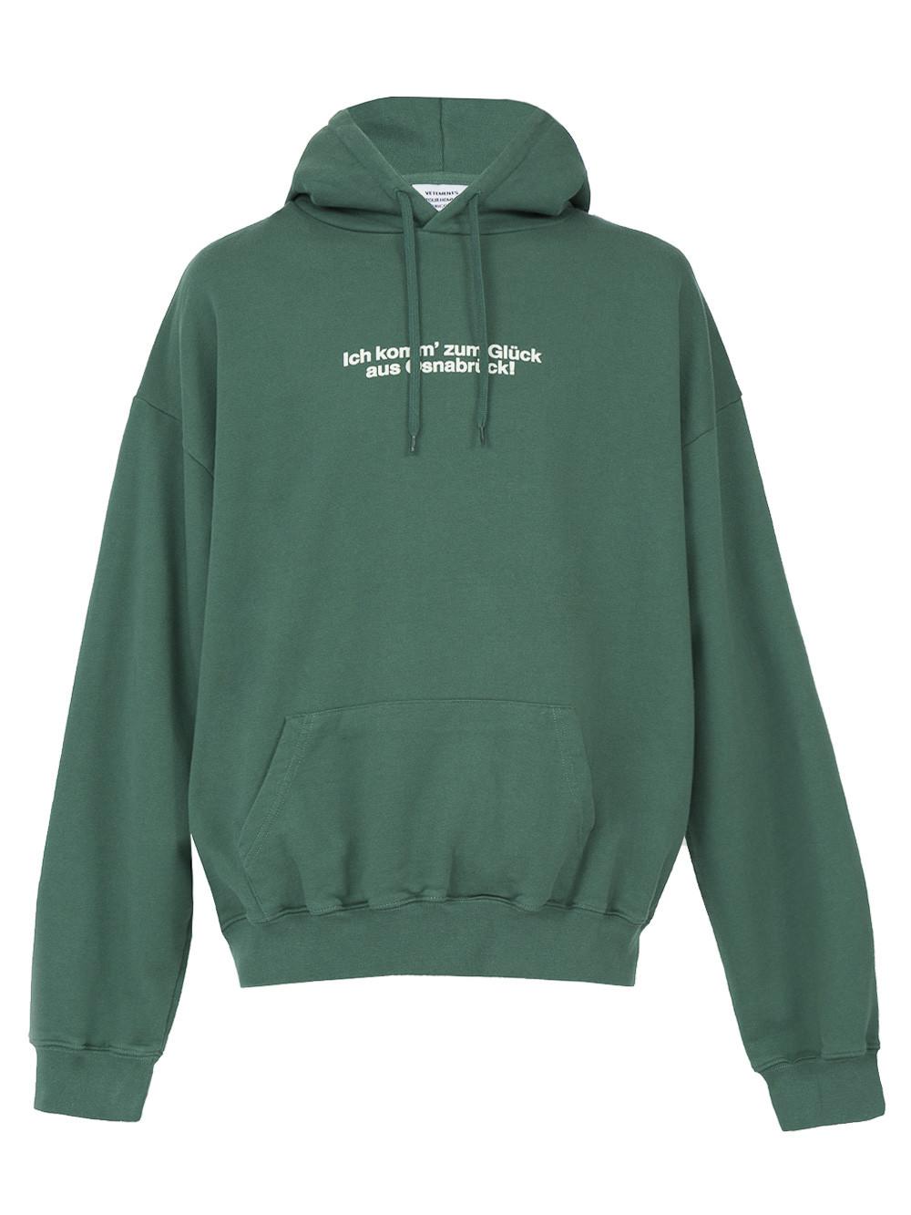 vetements green hoodie Hotel Himalayan Club
