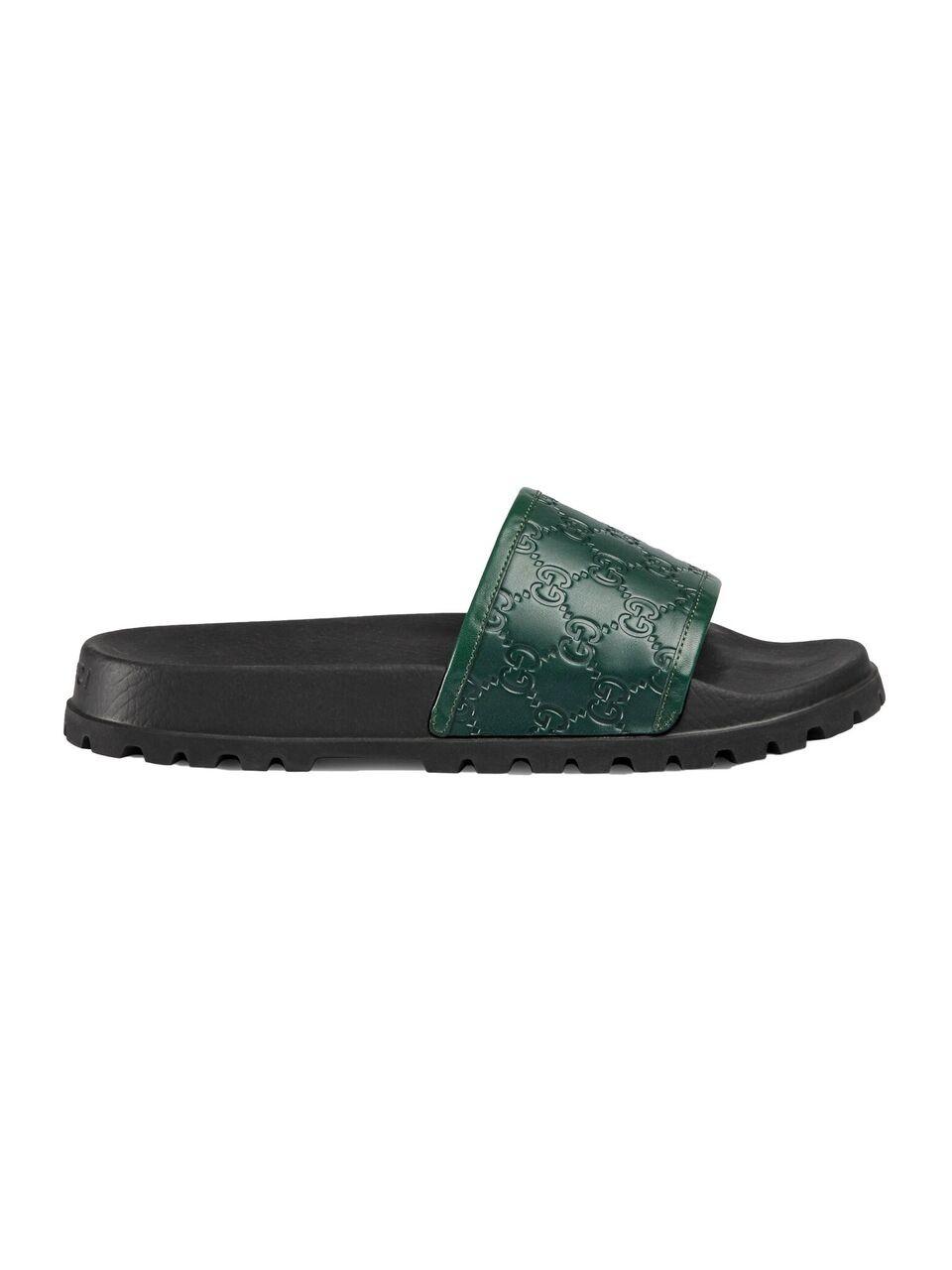 gucci slides green