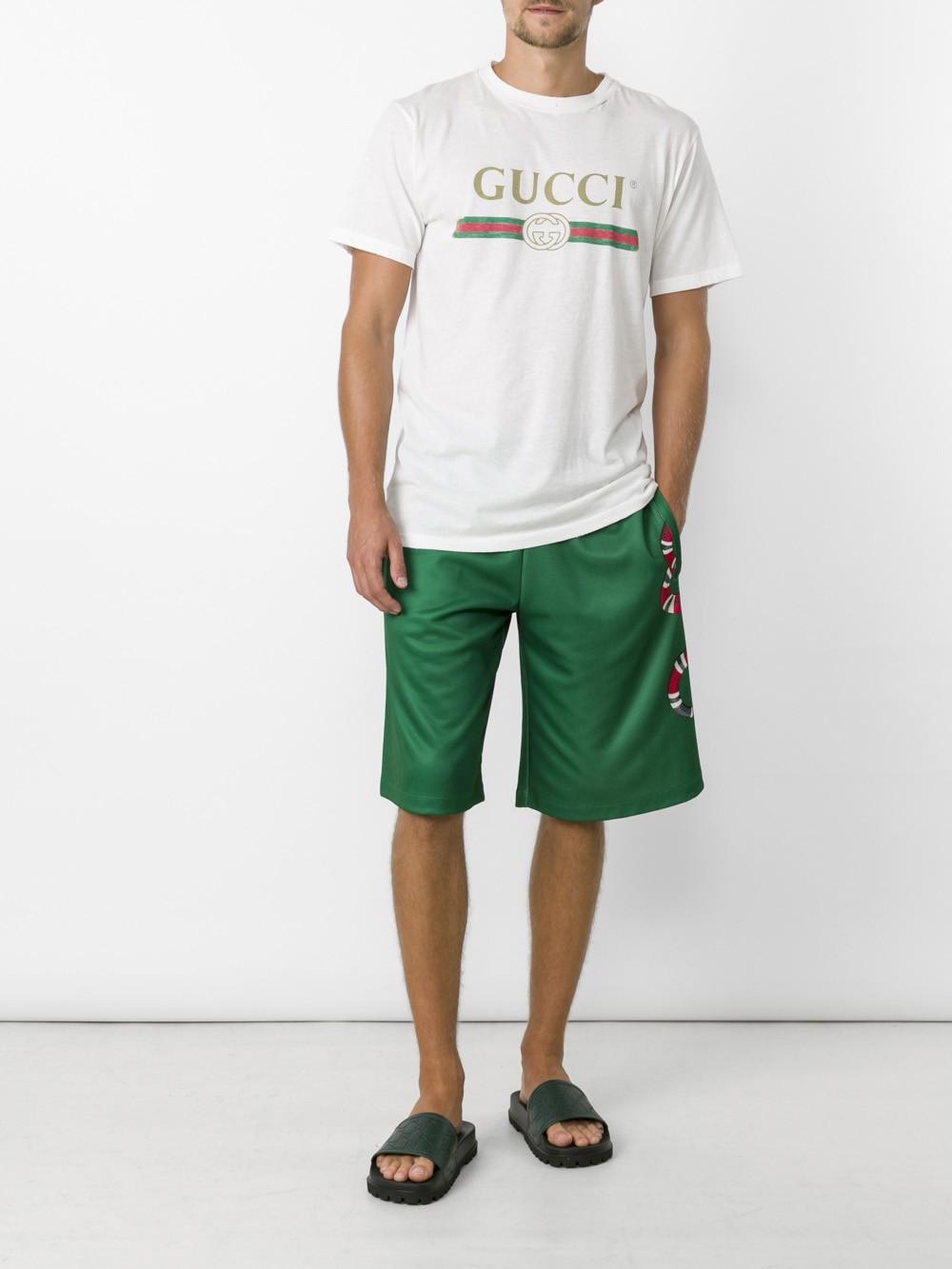 gucci slides outfit men