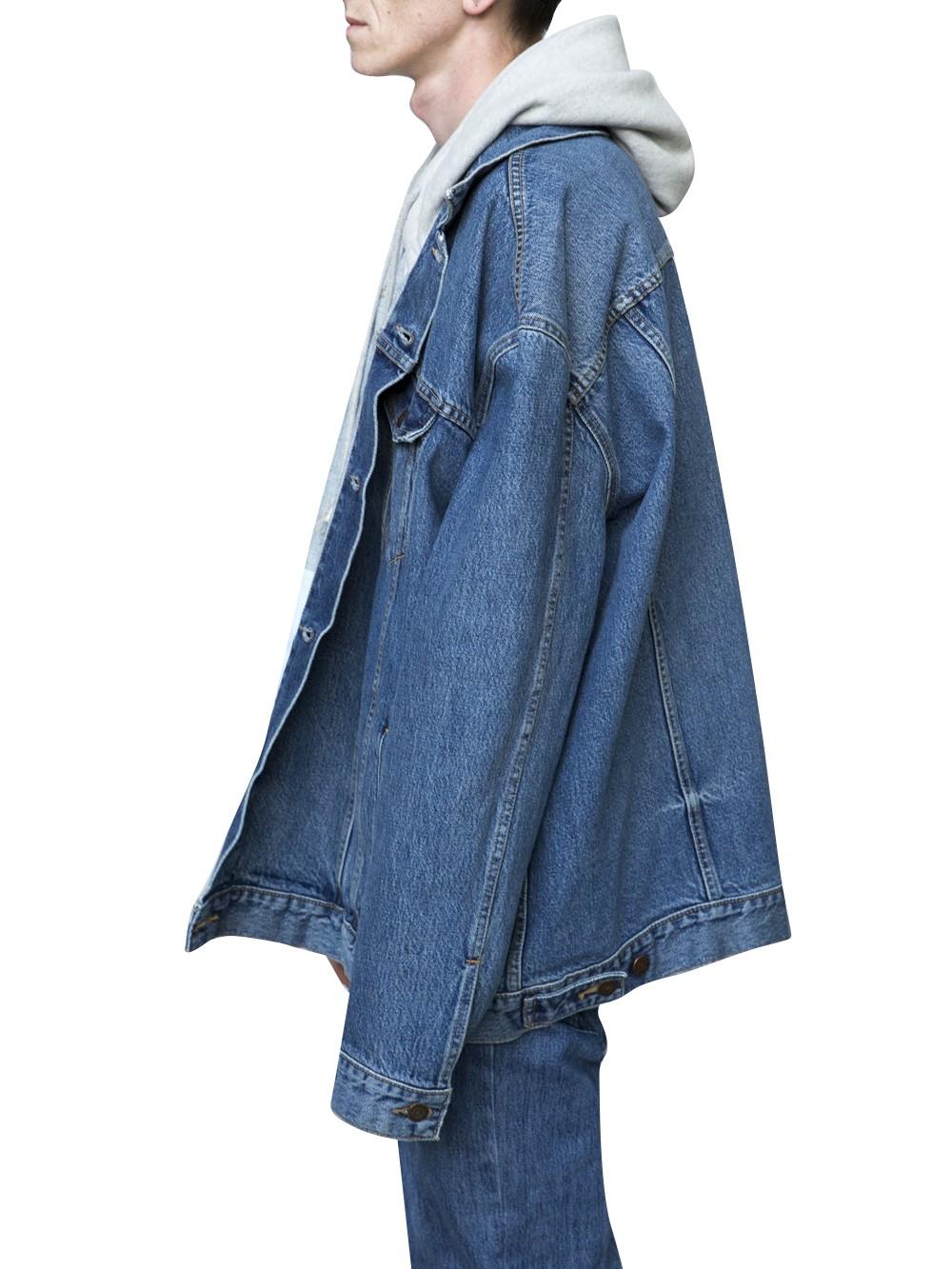 vetements x levi's denim jacket