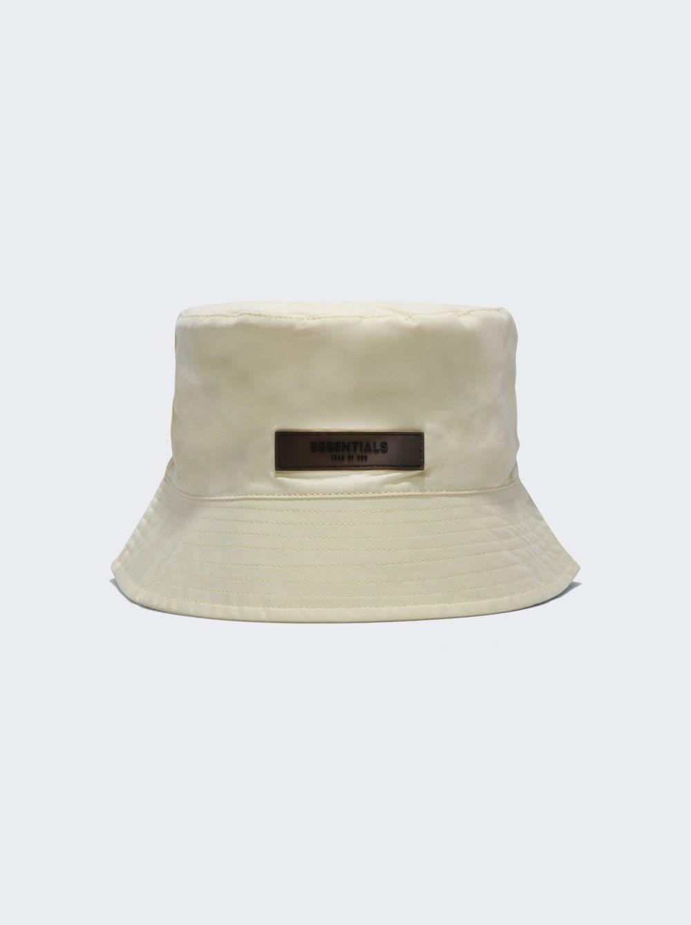 Fear of God ESSENTIALS Bucket Hat in White for Men Lyst